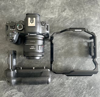 a camera with a camera attached to a camera