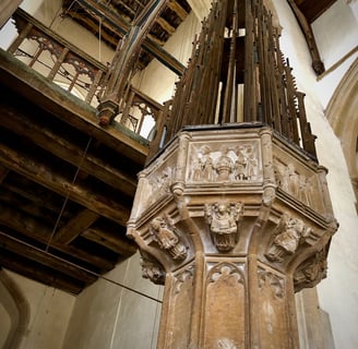 Salle Parish Church font