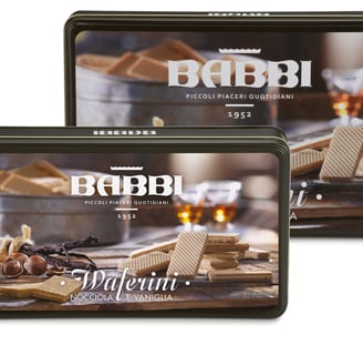WAFERINI PICCOLI PIACERI VANIGLIA E NOCCIOLA Babbi