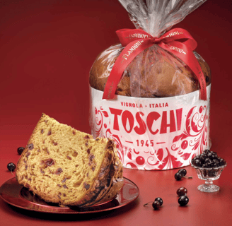 Il Panettone alle amarene "Toschi" 5kg Flamigni