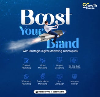 GrowthHouse – Best digital marketing agency in Ludhiana providing content marketing, video marketing