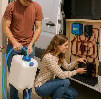 maintenance du van