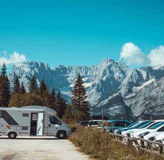 Camperreis in de Alpen