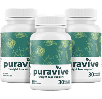 three bottles of purvyve weight loss support supplements