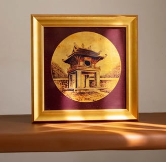 tranh khue văn các