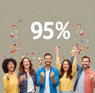 9(% de nos clients ont obtenu un meilleur taux