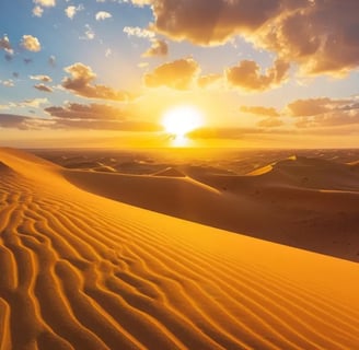 Dubai Sunset View, featured on MyTripJunction.com travel blog.