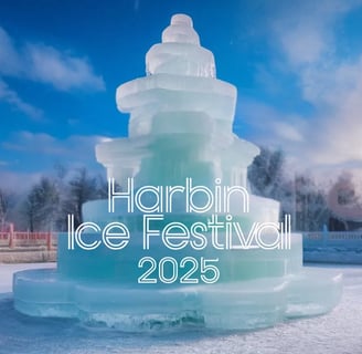Harbin Ice Festival 2025, featured on MyTripJunction.com travel blog.