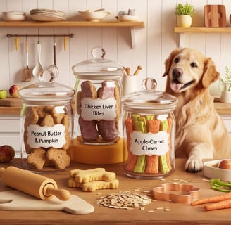 homemade DIY dog Treats