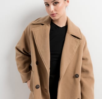Abrigo de mujer Beige