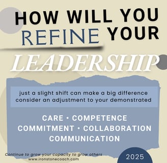ironstone coach refine leadership