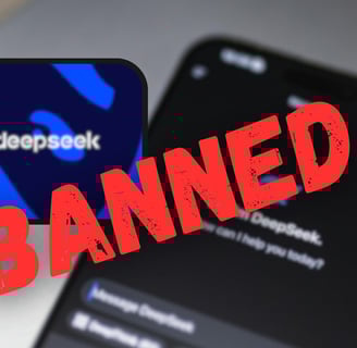 DeepSeek AI Chatbot: DeepSeek R1, DeepSeek Chat पर वैश्विक प्रतिबंध और साइबर सुरक्षा चिंताएँ