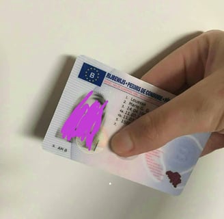 permis de conduire belge, authentic Belgian driving license