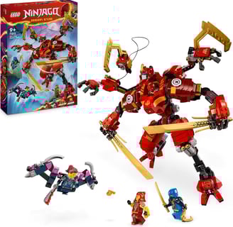 LEGO 71812 Ninjago Le Robot Grimpeur Ninja de Kai, Jouet d’Aventure pour Enfants