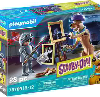 Playmobil 70709 Scooby-DOO avec Chevalier Noir