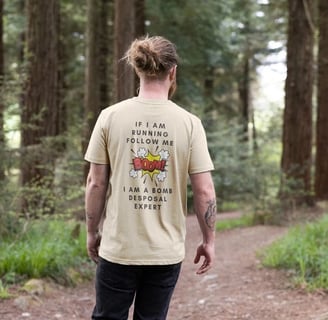 Funny Eco-Friendly Men's Basic T-shirt - Bomb Disposal Expert