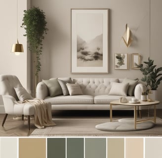 Bright living room with modern inventory