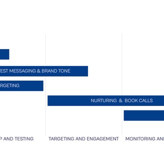 a chart of a project plan to build a successful business plan