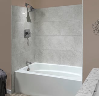 new bath tub install