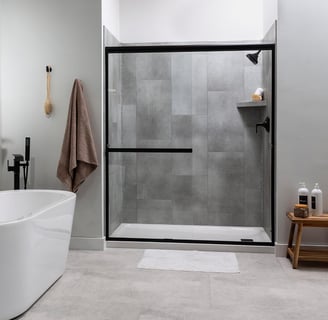 new shower install