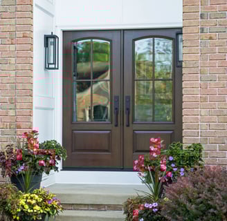 front door entryway install