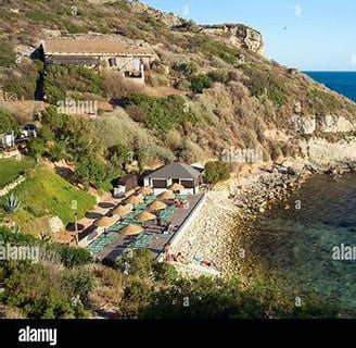 Coastal cliffs at Cape Sant’Elia, near Cagliari