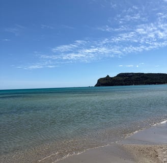poetto, mere, sardaigne, cagliari, chambro d'hotes