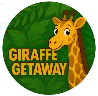 Giraffe Getaway - tall and unique gifts for giraffe fans