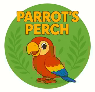 Parrot’s Perch - colourful gifts and jungle-themed treasures