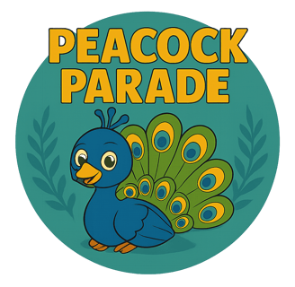 Peacock Parade - vibrant gifts inspired by nature’s show-off