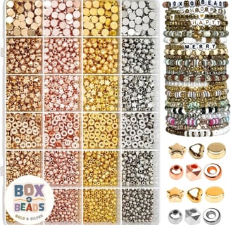 Mix Bead in Gold and Silver