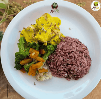 Salmão Grelhado ao molho de maracujá Mr. Fit Prudente