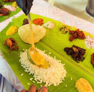 top kerala wedding non veg sadhya