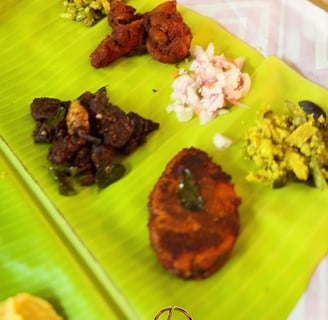 best kerala wedding non veg sadhya