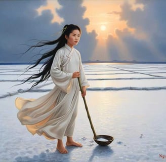 Nguyệt Ảnh Bên Ruộng Muối