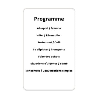 Programme 