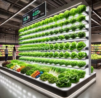 Vertical Farming Supermarket