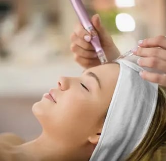 Micro needling skin, microneedling, micro-needling, skin rejuvenation