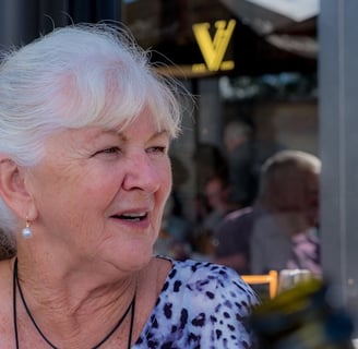 woman at restaurant