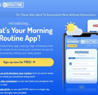 Your Morning Routine App