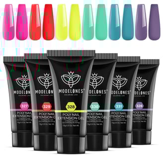 Modelones polynail gel set