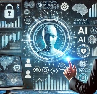 "AI revolutionizes personal finance with smart algorithms for budgeting, investing, and security. Di