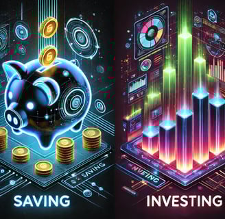 investing vs saving , wealthriz