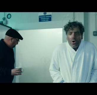 The Gentlemen freezer scene