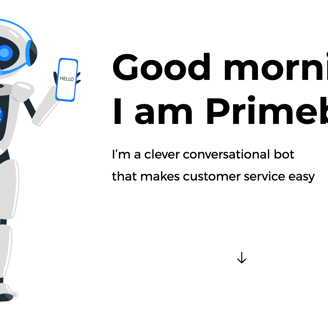 Primebot is a Voicebot from OEX VCC Poland