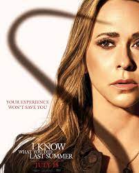 I know What You Did Last Summer teaser poster featuring Jennifer Love Hewitt