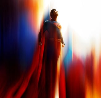 Superman teaser poster detail