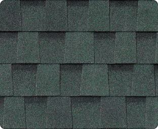 Atlas Pinnacle Pristine Shingle Woodland Green