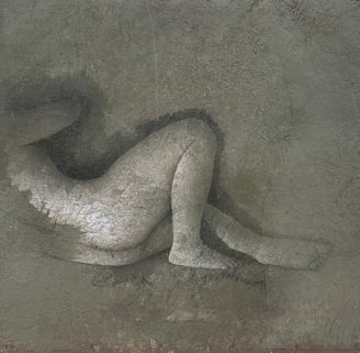 Takayoshi Sakabe creates powerful, emotion-driven artwork with unique techniques.