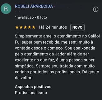comentario google cliente escova progressiva